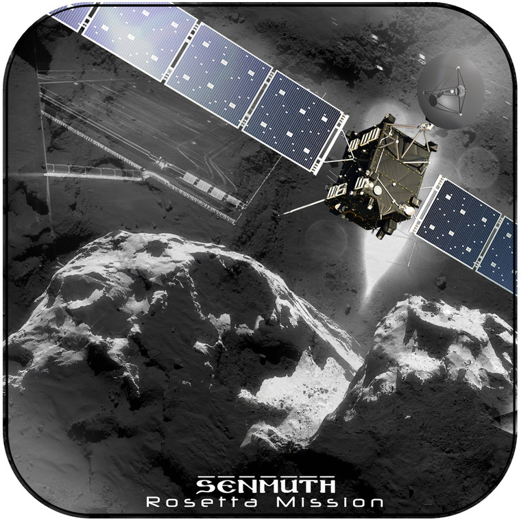 Senmuth Rosetta Mission Album Cover Sticker
