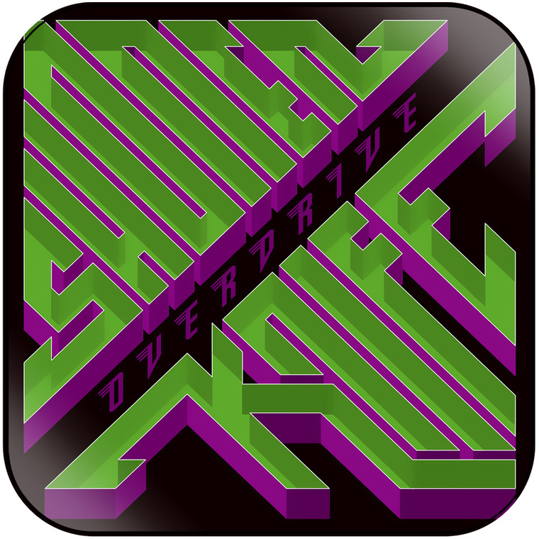Shonen Knife Overdrive-1 Album Cover Sticker