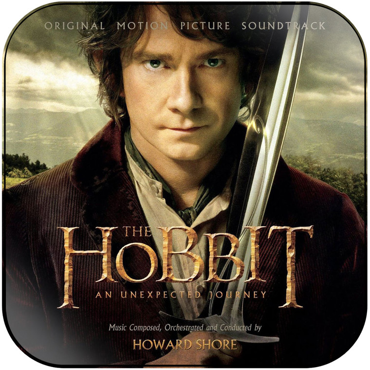 Howard Shore The Hobbit An Unexpected Journey-1 Album Cover Sticker