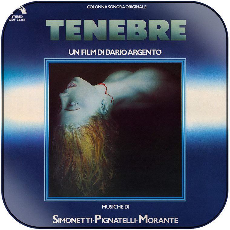 Claudio Simonetti Tenebre-1 Album Cover Sticker