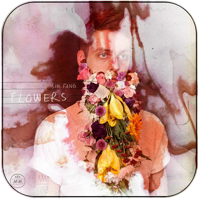 Sin Fang Flowers Album Cover Sticker