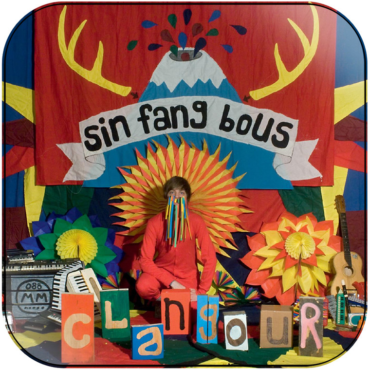 Sin Fang Bous Clangour Album Cover Sticker