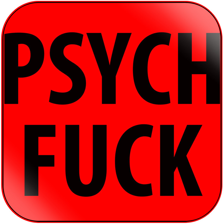 Singapore Sling Psych Fuck Album Cover Sticker