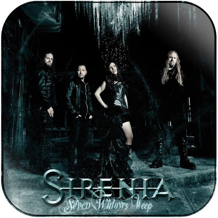 Sirenia Seven Widows Weep Album Cover Sticker