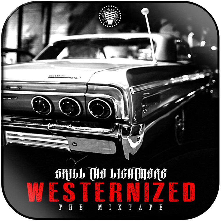 Skill Tha Lightmare Westernized Album Cover Sticker