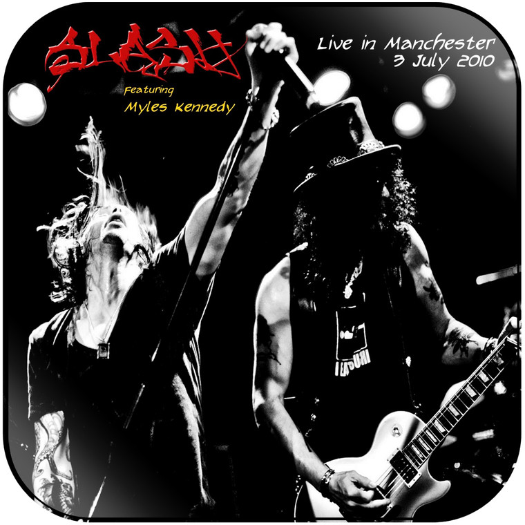 Slash Live In Manchester Album Cover Sticker