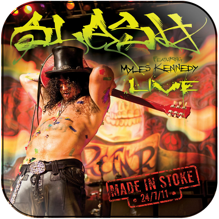 Slash Made In Stoke 24711 Album Cover Sticker
