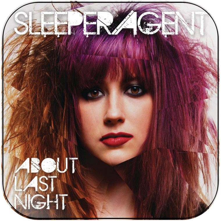 Sleeper Agent About Last Night Album Cover Sticker