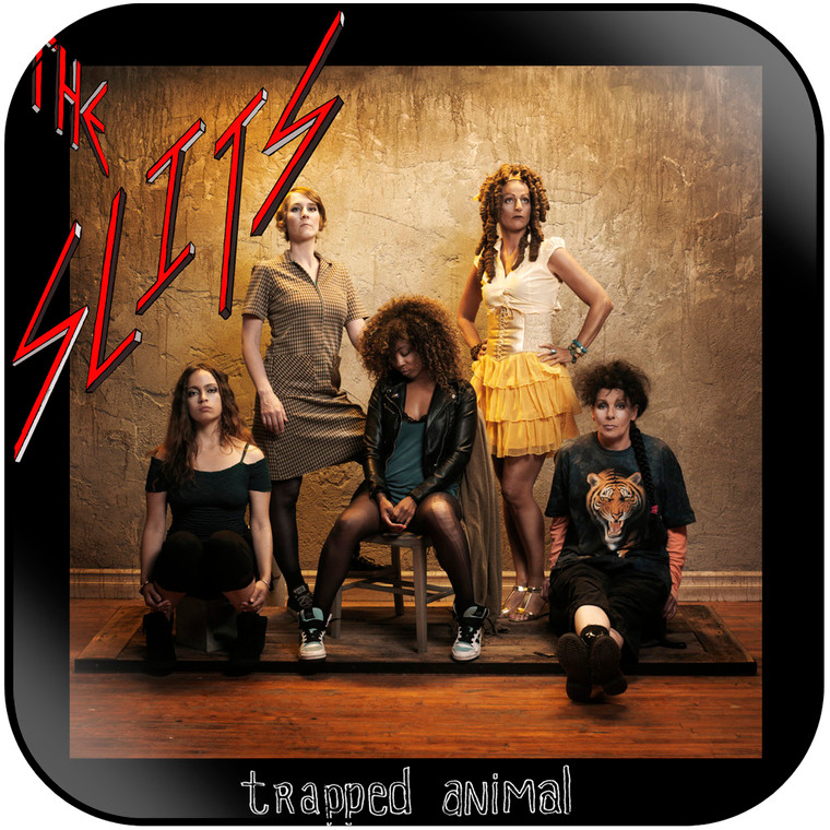 The Slits Trapped Animal Album Cover Sticker