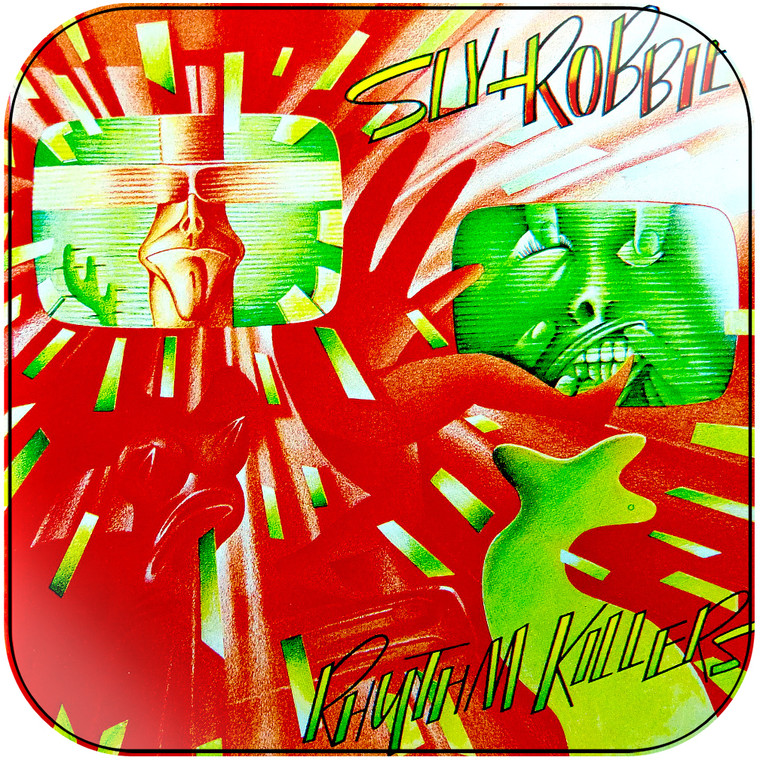 Sly and Robbie Rhythm Killers Album Cover Sticker