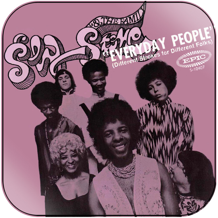 Sly and The Family Stone Everyday People Sing A Simple Song-1 Album Cover Sticker
