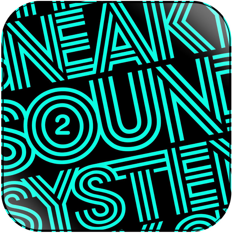Sneaky Sound System 2 Album Cover Sticker