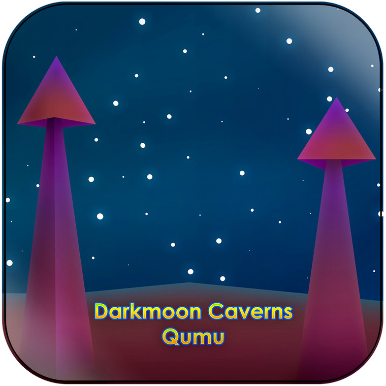Qumu Darkmoon Caverns From Diddy Kong Racing Album Cover Sticker Album Cover Sticker