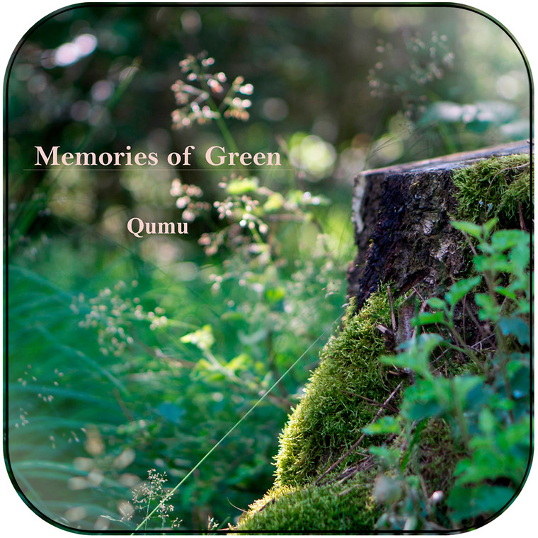 Qumu Memories Of Green Album Cover Sticker Album Cover Sticker