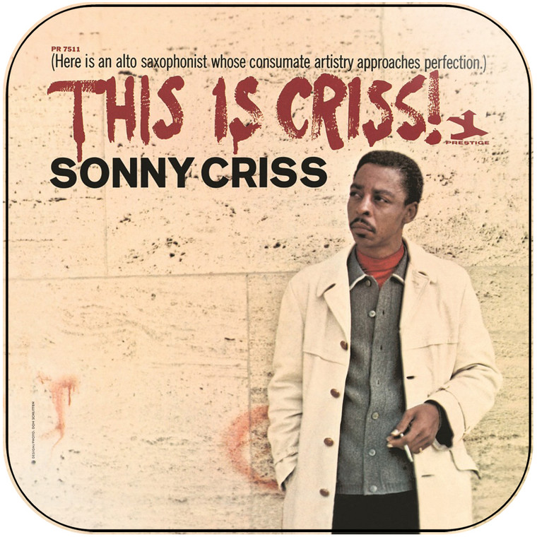 Sonny Criss This Is Criss Album Cover Sticker