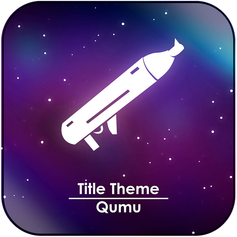 Qumu Title Theme From Jazz Jackrabbit Album Cover Sticker Album Cover Sticker