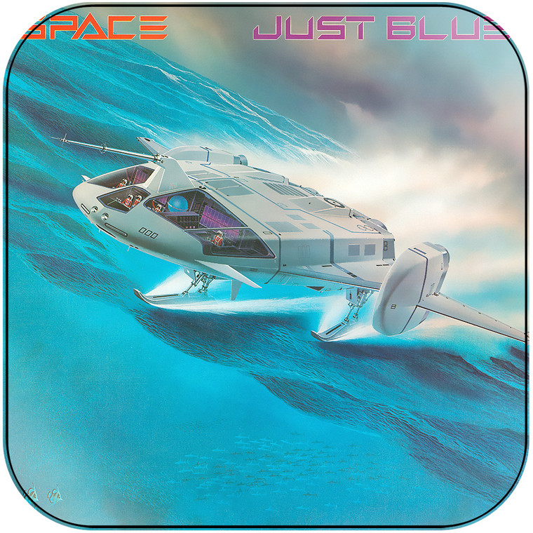 Space Just Blue-1 Album Cover Sticker