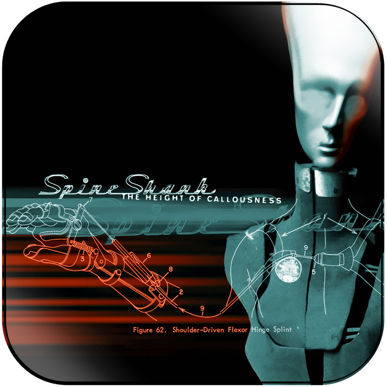 Spineshank The Height Of Callousness Album Cover Sticker