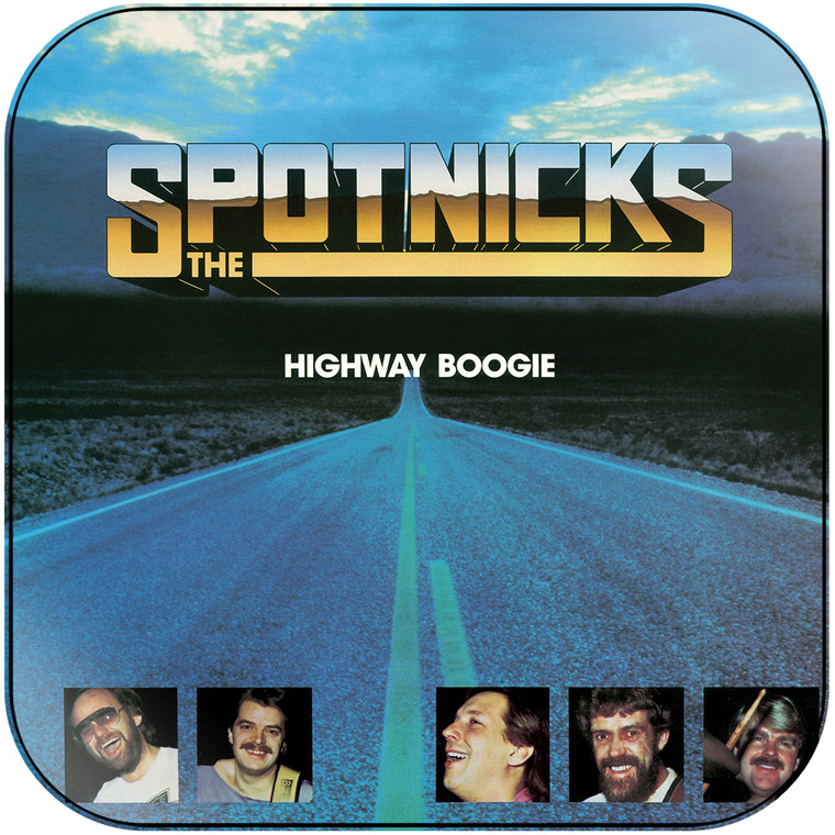 The Spotnicks Highway Boogie Album Cover Sticker