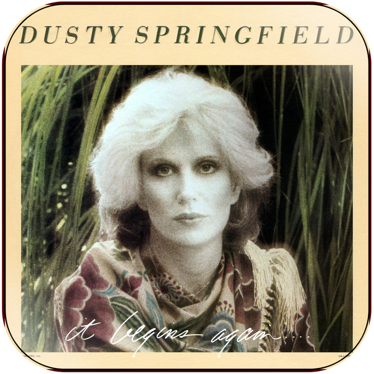 Dusty Springfield It Begins Again Album Cover Sticker