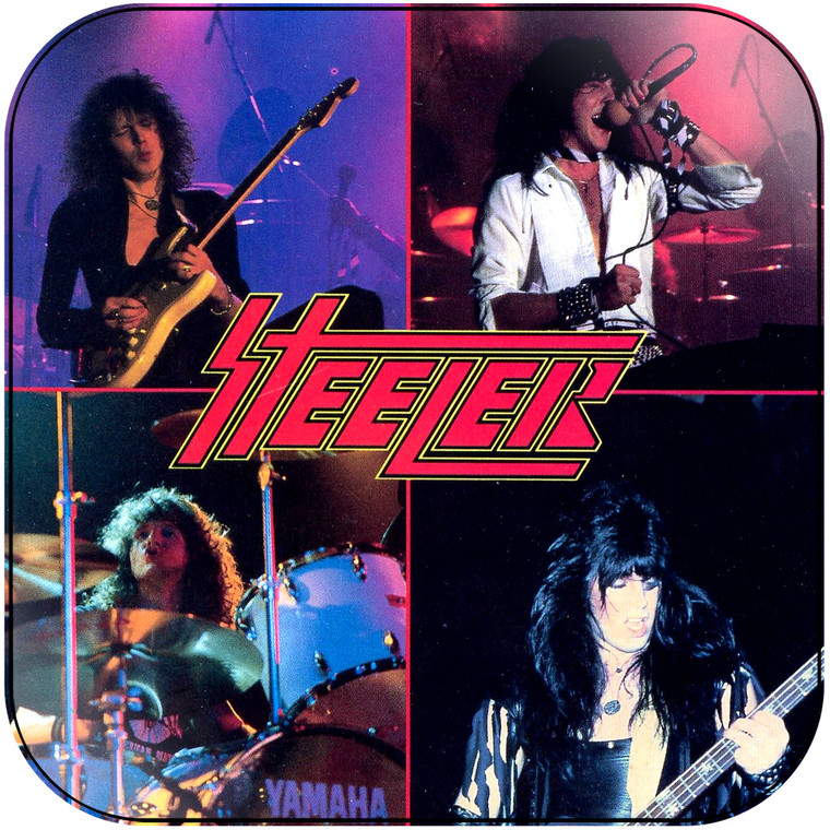 Steeler Steeler Album Cover Sticker