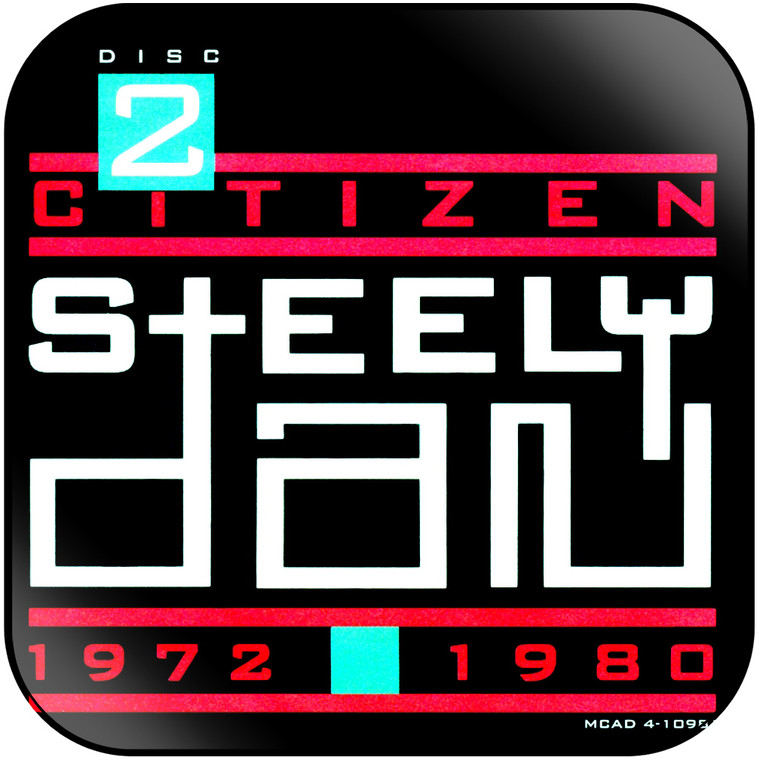 Steely Dan Citizen Steely Dan 1972 1980 Disc 1-2 Album Cover Sticker