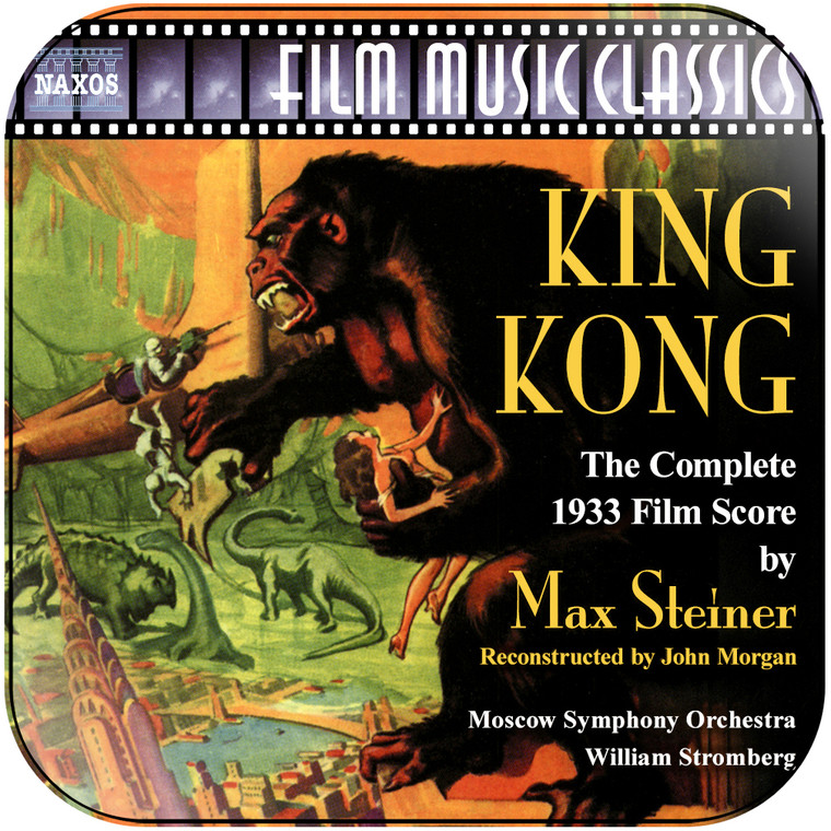 Max Steiner King Kong Album Cover Sticker