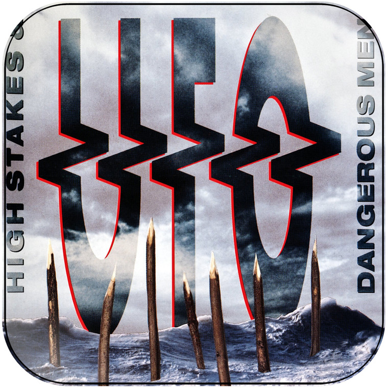 UFO High Stakes Dangerous Men-2 Album Cover Sticker Album Cover Sticker