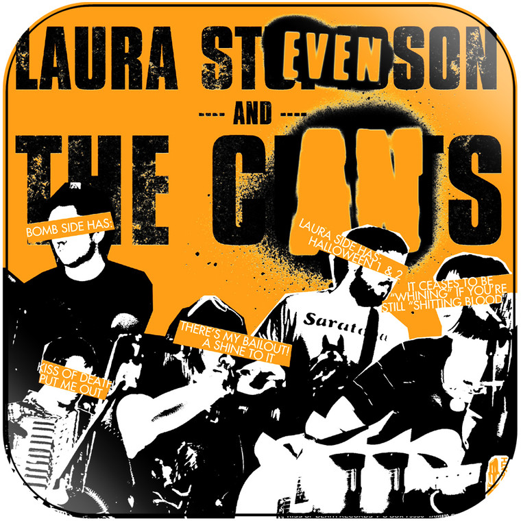 Laura Stevenson and The Cans Bomb The Music Industry Album Cover Sticker