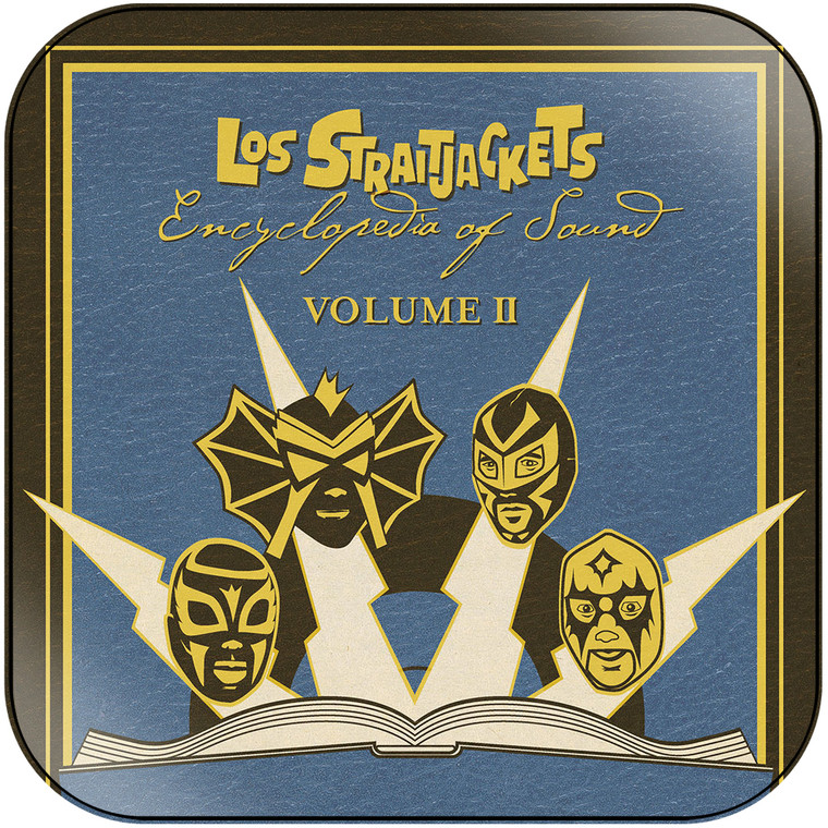 Los Straitjackets Encyclopedia Of Sound Volume 2 Album Cover Sticker