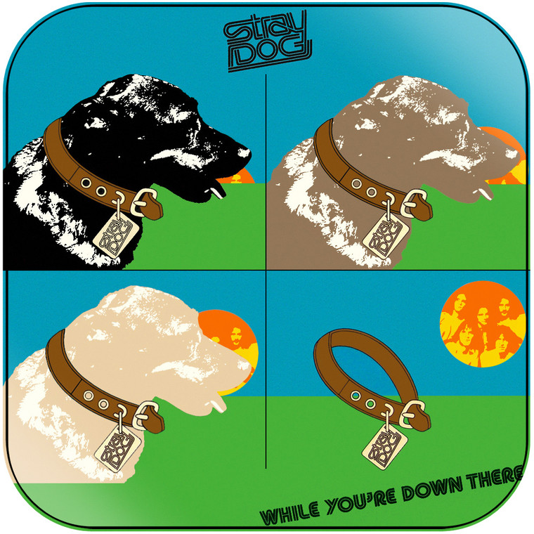 Stray Dog While Youre Down There Album Cover Sticker