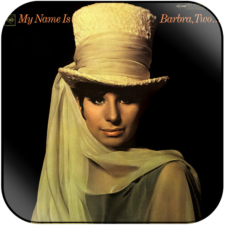 Barbra Streisand My Name Is Barbra Two Album Cover Sticker
