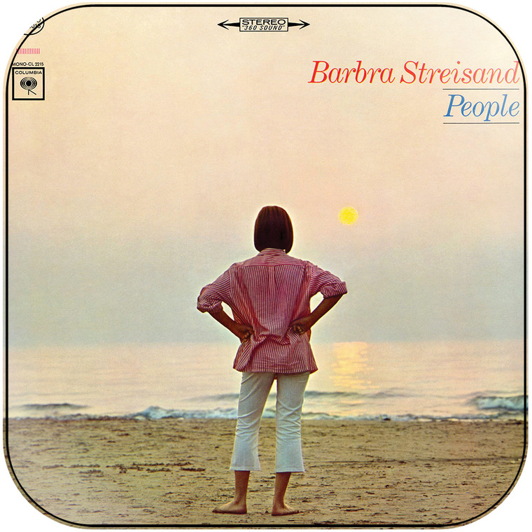 Barbra Streisand People Album Cover Sticker