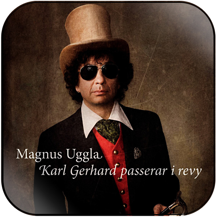 Magnus Uggla Karl Gerhard Passerar I Revy Album Cover Sticker Album Cover Sticker