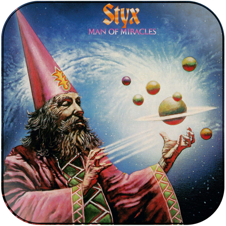 Styx Man Of Miracles Album Cover Sticker