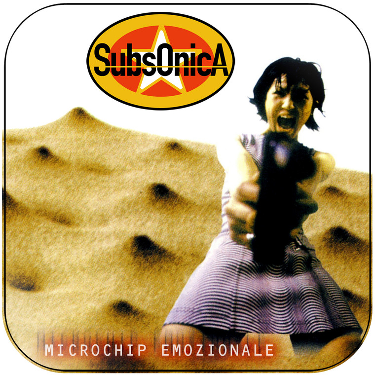 Subsonica Microchip Emozionale Album Cover Sticker
