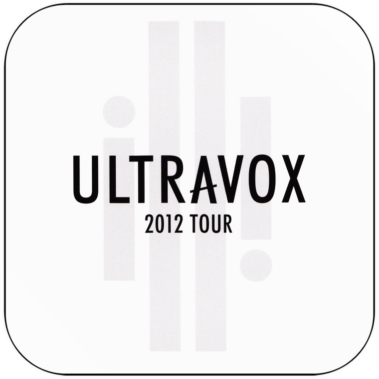 Ultravox 2012 Tour Album Cover Sticker Album Cover Sticker