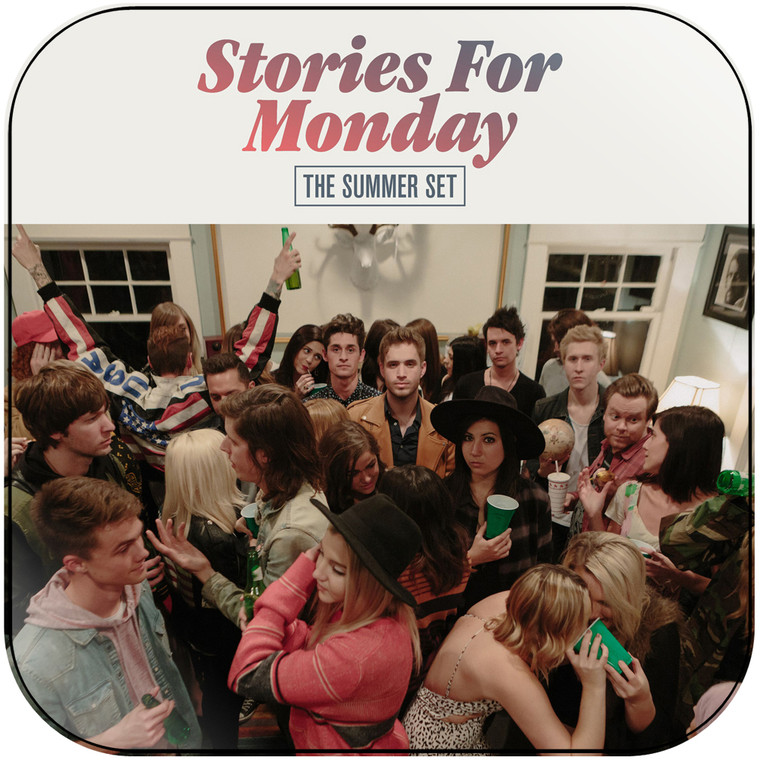The Summer Set Stories For Monday Album Cover Sticker