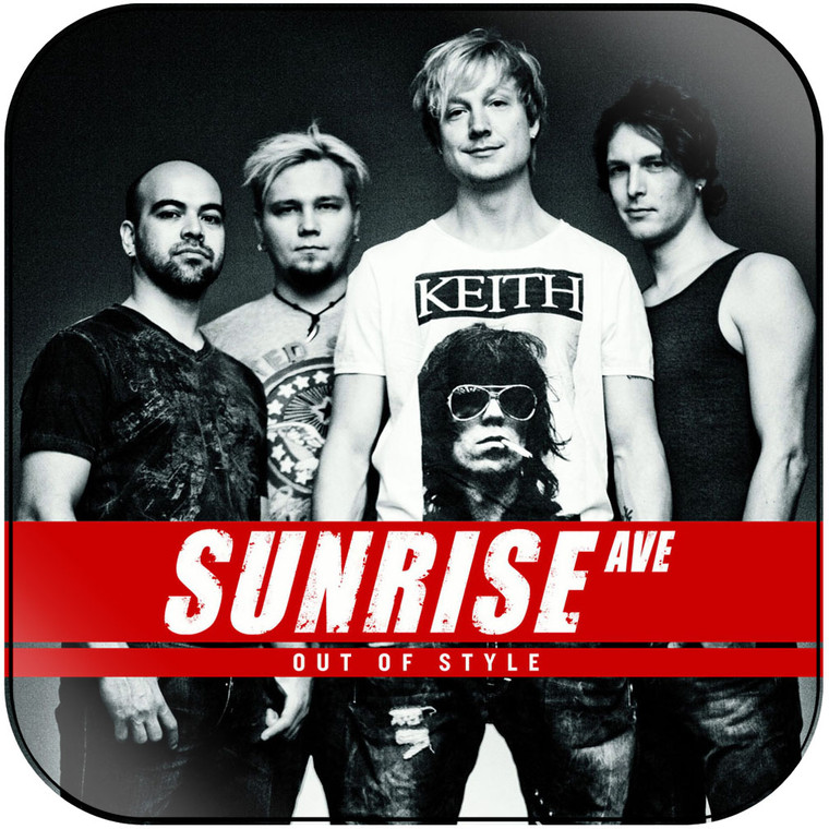 Sunrise Avenue Out Of Style Album Cover Sticker
