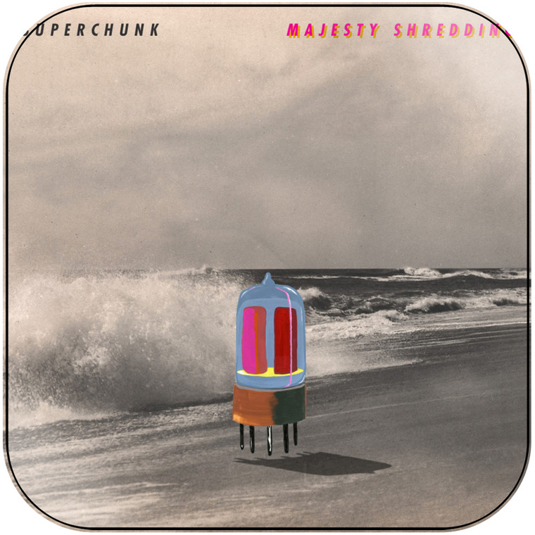 Superchunk Majesty Shredding Album Cover Sticker