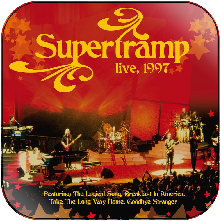 Supertramp Live 1997 Album Cover Sticker