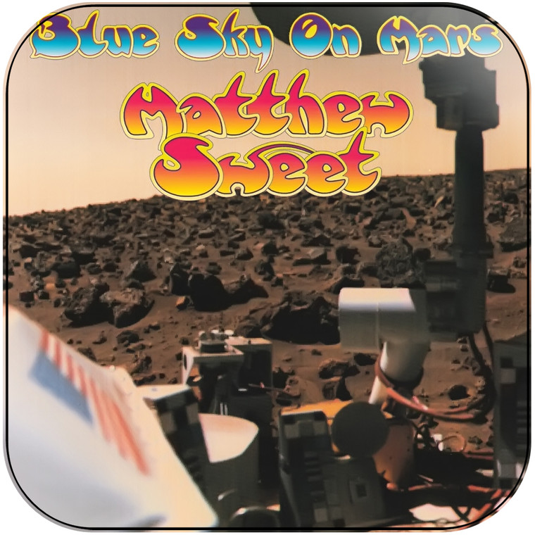 Matthew Sweet Blue Sky On Mars Album Cover Sticker