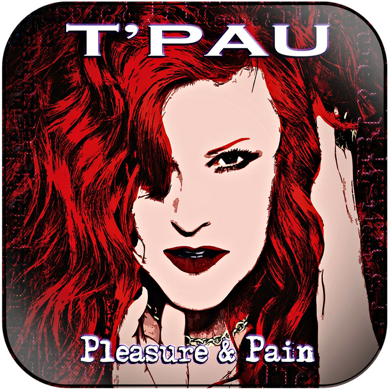 TPau Pleasure Pain Album Cover Sticker