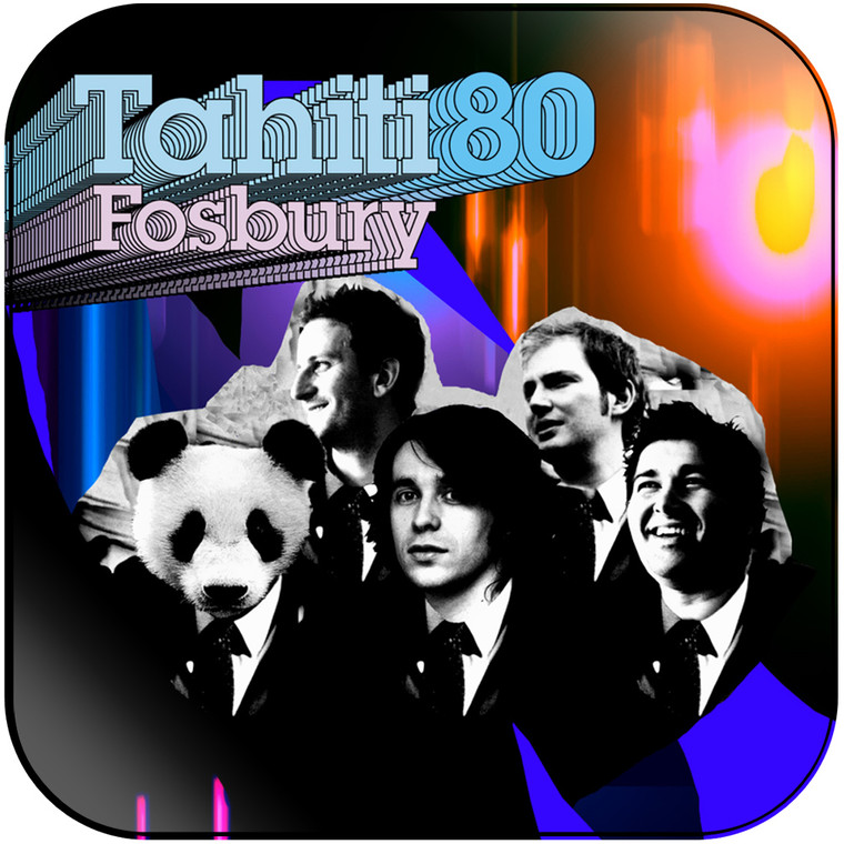 Tahiti 80 Fosbury Album Cover Sticker