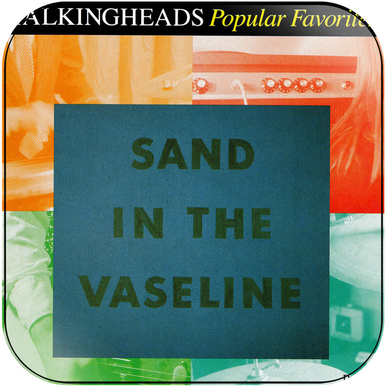 Talking Heads Popular Favorites Sand In The Vaseline Album Cover Sticker