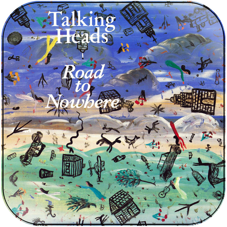 Talking Heads Road To Nowhere Album Cover Sticker