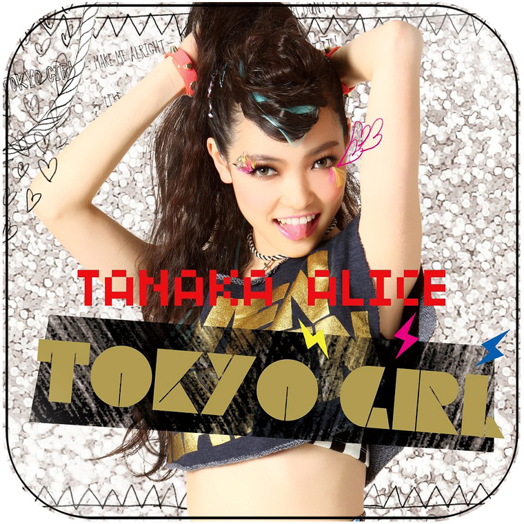 Alice Tanaka Tokyo Girl Album Cover Sticker