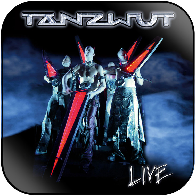 Tanzwut Live Album Cover Sticker