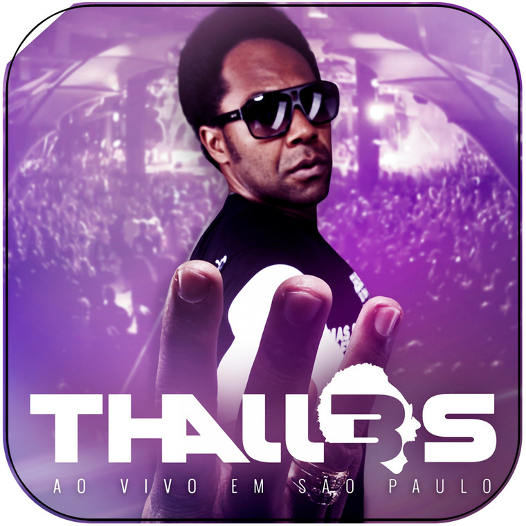 Thalles Ao Vivo Em So Paulo Album Cover Sticker