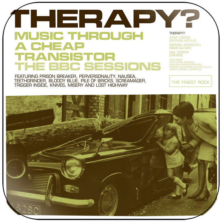 Therapy Music Through A Cheap Transistor The Bbc Sessions Album Cover Sticker